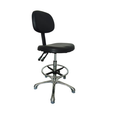 Antistatische ergonomische PU-Leder Esd-Safe-Stühle